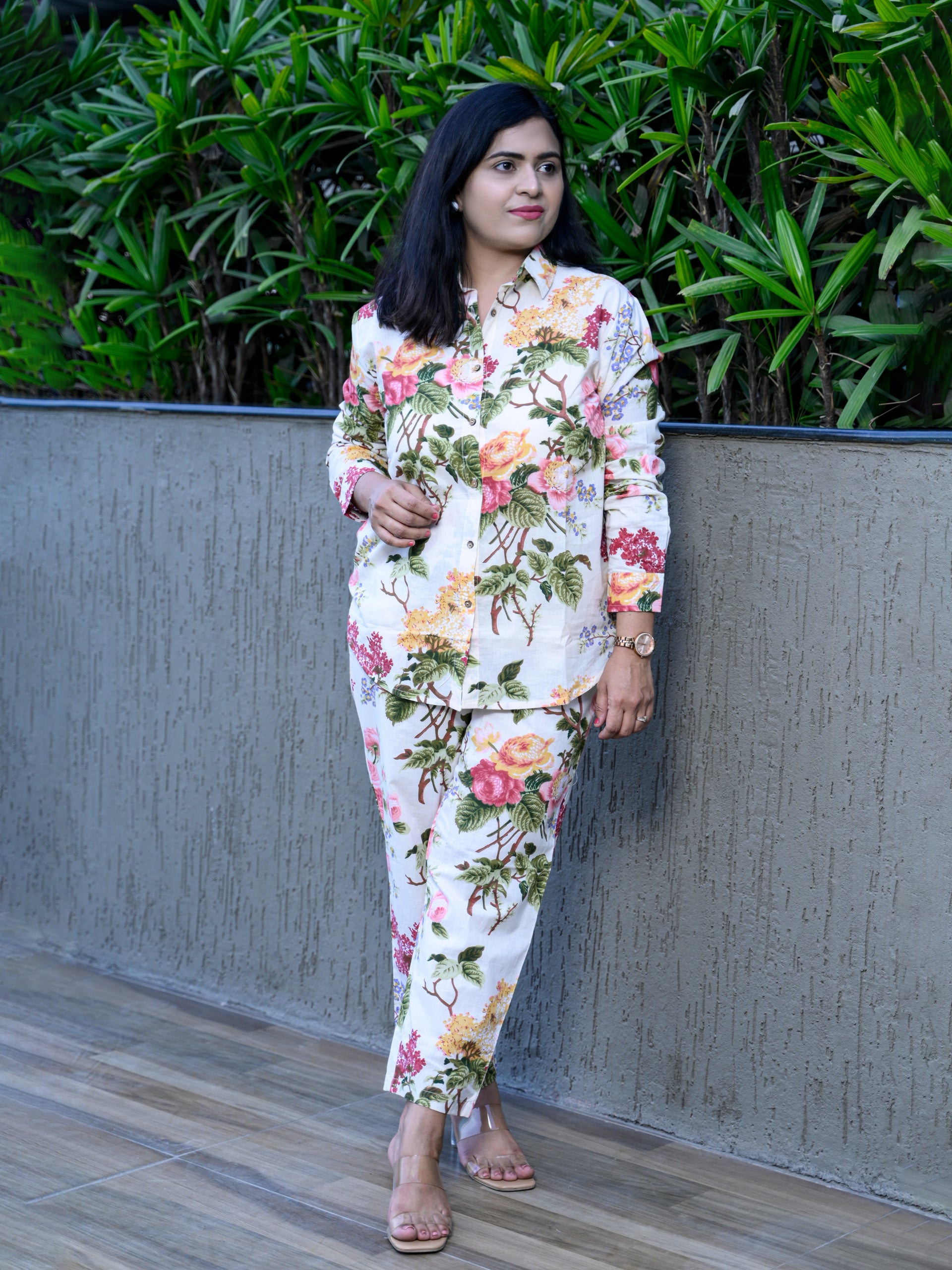 FLORAL REVERIE IVORY CO-ORD SET