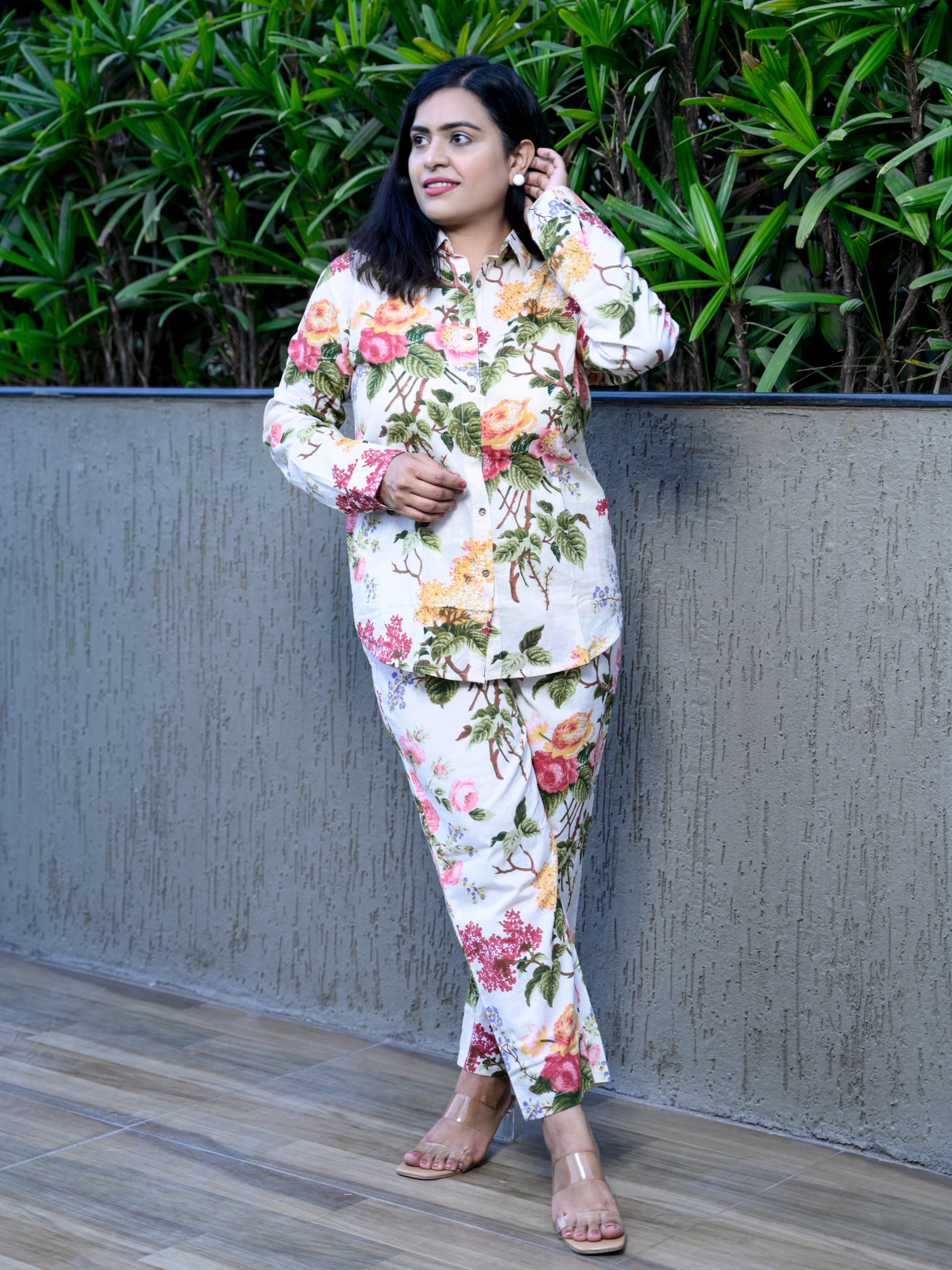 FLORAL REVERIE IVORY CO-ORD SET