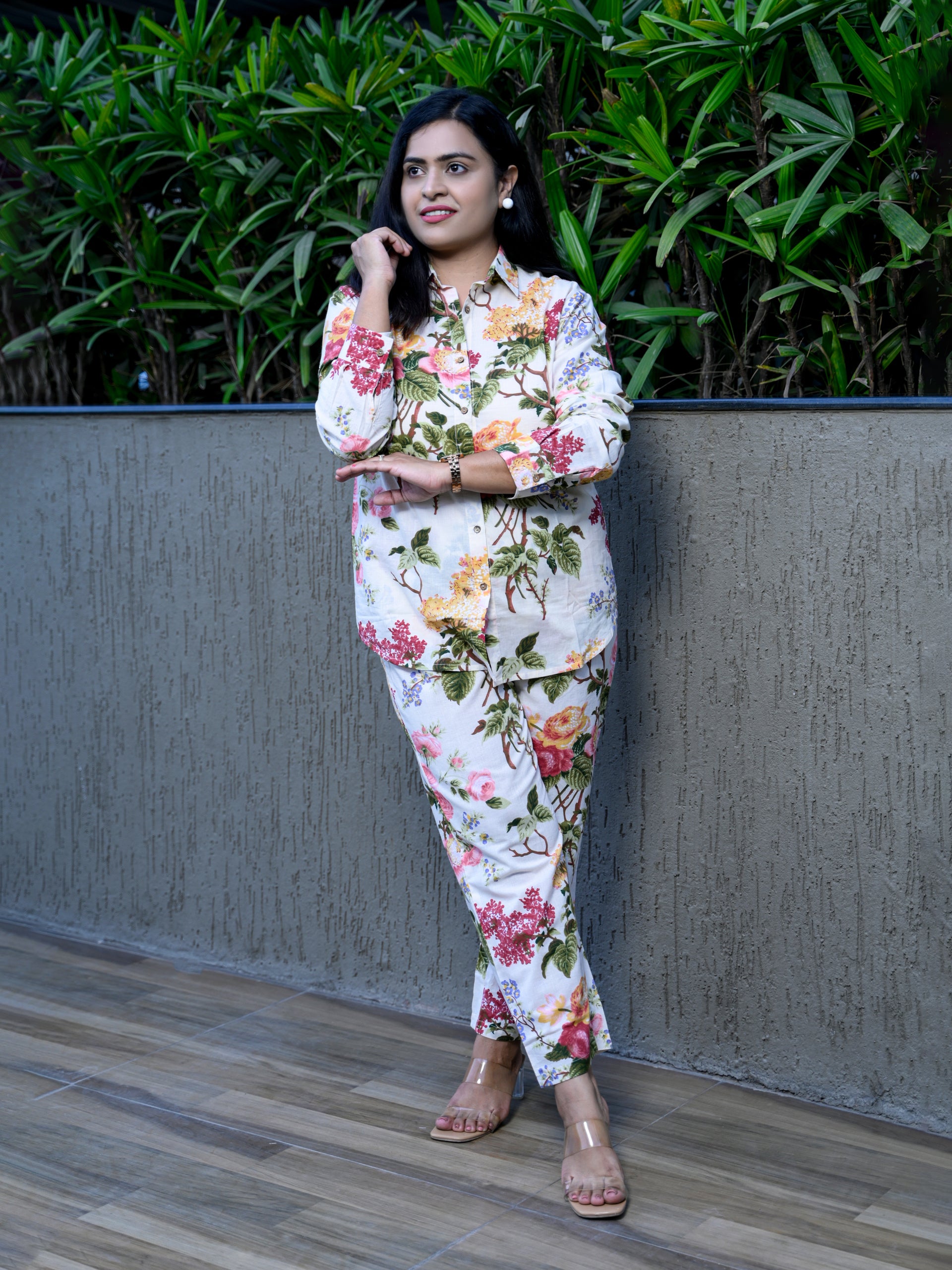 FLORAL REVERIE IVORY CO-ORD SET